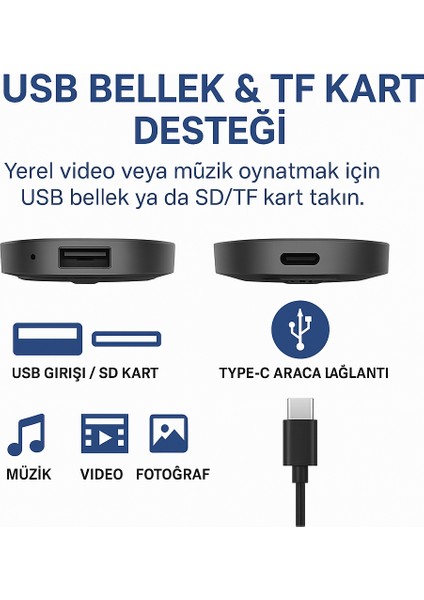 Wıreless Carplay Box Dönüştürücü Android Uyumlu Kablosuz Multimedya Carplay Dönüştürücü modelleri