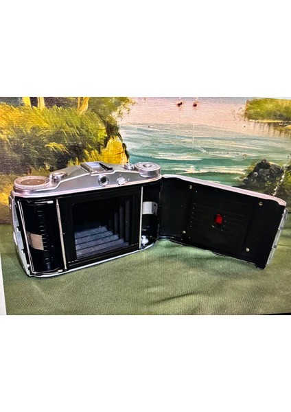 Agfa Isolette 2 Körüklü Fotoğraf Makinası - Sorunsuz Çalışır Durumda