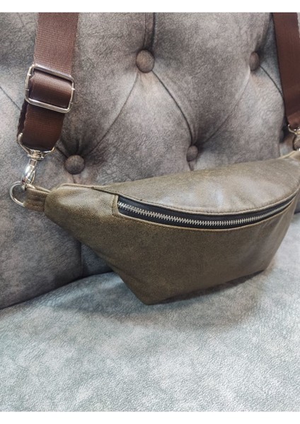 Şık Kahverengi Hakiki Deri Çapraz Çanta, Zarif ve Özel Tasarım modelleri