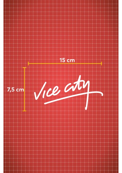 Gta Vice City Oto, Araba, Motor Cam Sticker fiyatları
