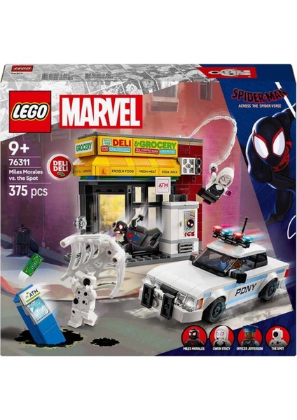 Nessiworld LEGO Marvel Spider-Verse: Miles Morales, Spot'a Karşı 76311 indirimleri