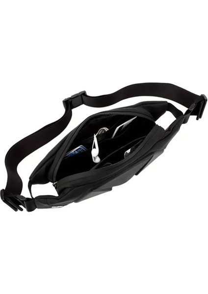 Siyah Unisex Çapraz Askılı Spor Bel ve Omuz Sırt Çantası fırsatları