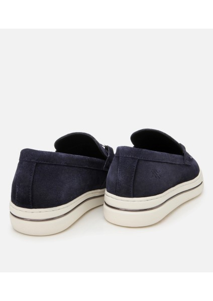 02AYH302930A680 ERKEK Süet Deri Lacivert Toka Detaylı Günlük Loafer fırsatları
