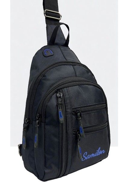 Şık Siyah Çok Amaçlı Günlük Omuz ve Bel Çantası fiyatları