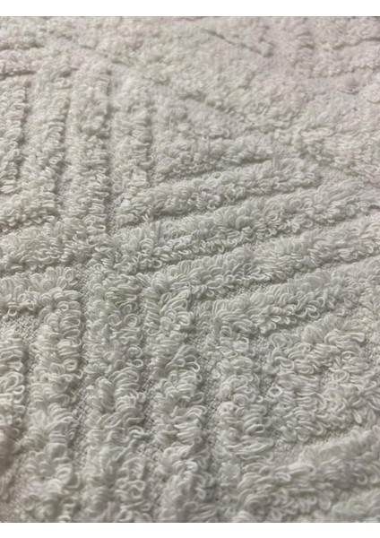 Karo 3’lü Banyo Havlu Seti – 100X150 cm %100 Pamuk, Yumuşak Dokulu,örgü Desen modelleri