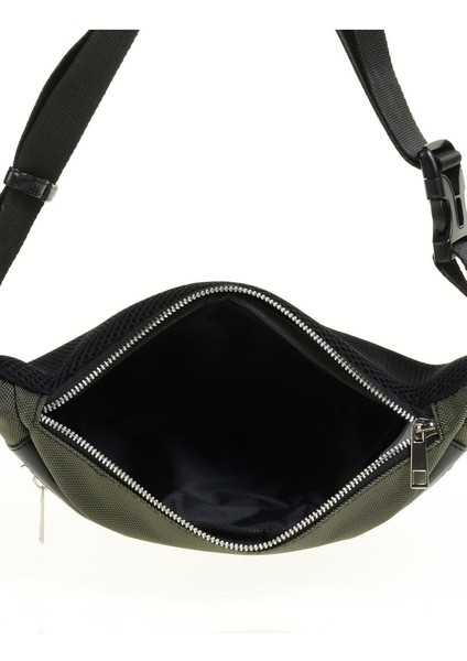 Haki Erkek Bel Çantası, Şık ve Hafif, Günlük Kullanım Için Uygun fırsatları