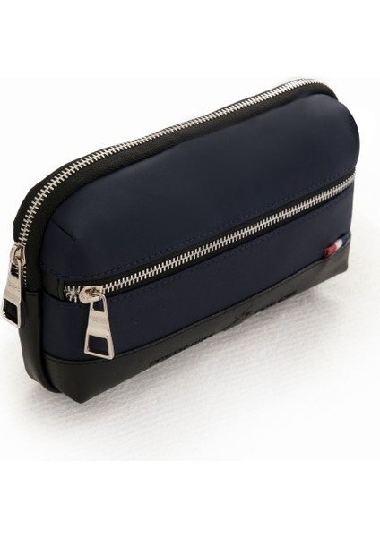 Lacivert Erkek Bel Çantası, Şık ve Kullanışlı Tasarım, Hafif ve Dayanıklı Materyal