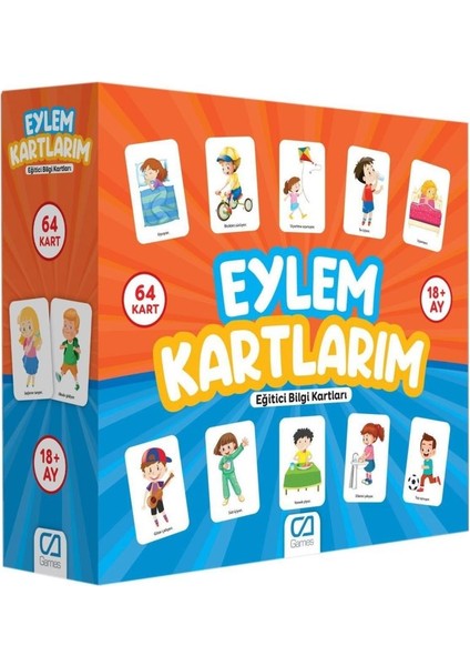 Nessiworld Games Eylem Kartlarım 64 Parça 5174
