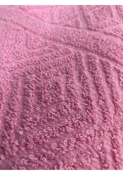 Karo 3’lü Banyo Havlu Seti – 100X150 cm %100 Pamuk, Yumuşak Dokulu,örgü Desen fırsatları