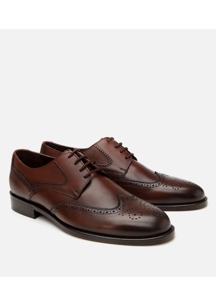 02AYH303070A480 ERKEK Deri Kahverengi Hafif Tabanlı Klasik Ayakkabı fiyatları