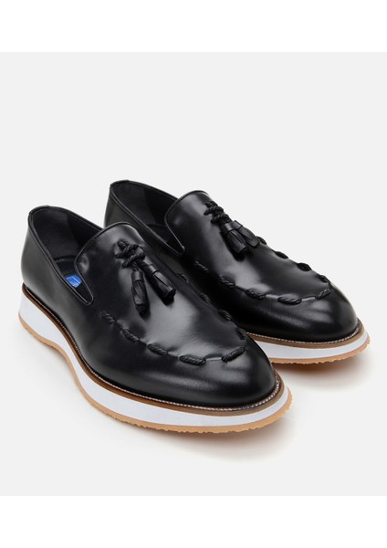 Masters 02AYH305220A100 ERKEK Deri Siyah Püskül Detaylı Loafer fiyatları