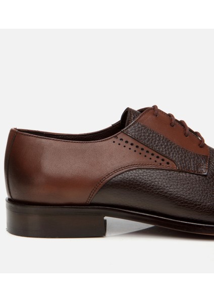 02AYH304710A480 ERKEK Deri Kahverengi Klasik Ayakkabı fırsatları