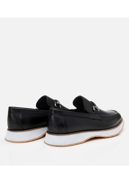 Masters 02AYH305240A100 Deri Siyah Erkek Loafer fırsatları
