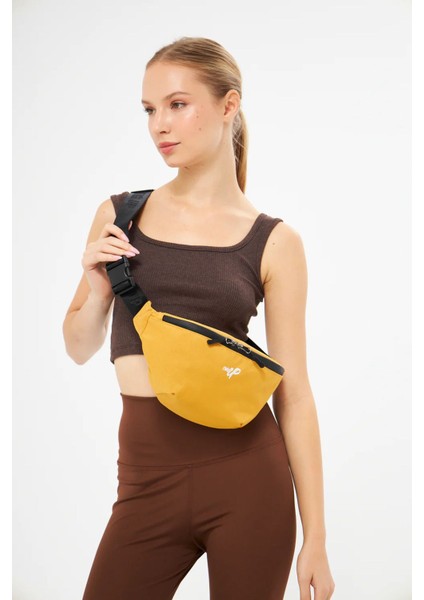 Şık Sarı Bel Çantası, Pratik ve Hafif Tasarım
