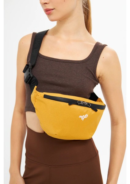 Şık Sarı Bel Çantası, Pratik ve Hafif Tasarım