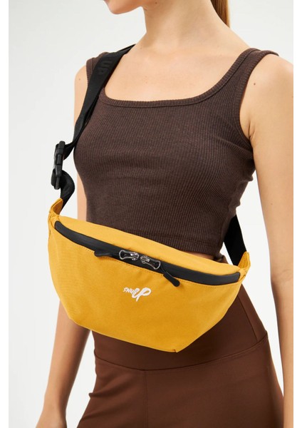 Şık Sarı Bel Çantası, Pratik ve Hafif Tasarım