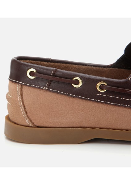 02ayh303310a450 Erkek Nubuk Deri Vizon Bağcık Detaylı Günlük Loafer fırsatları