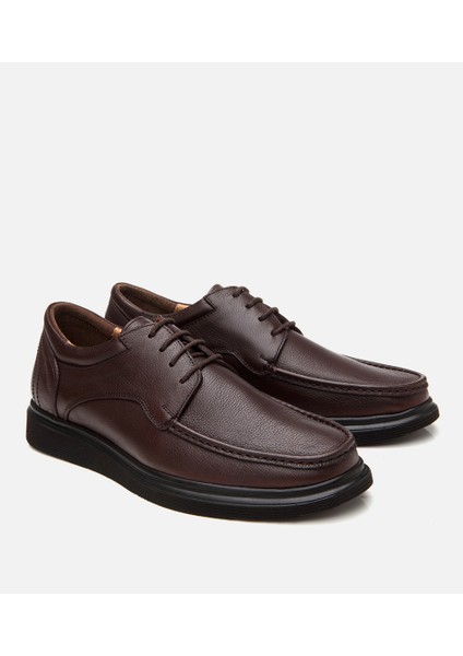 02AYH305400A480 ERKEK Deri Kahverengi Rahat Günlük Ayakkabı fiyatları