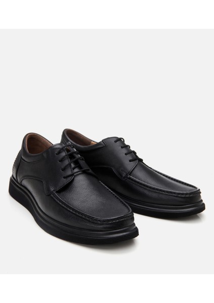 02AYH305400A100 Deri Siyah Erkek Günlük Ayakkabı fiyatları