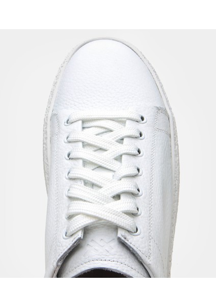 02AYH305680A900 ERKEK Deri Beyaz Şeffaf Tabanlı Spor Ayakkabı fırsatları