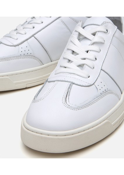 02AYH305830A900 ERKEK Deri Beyaz Spor Ayakkabı modelleri