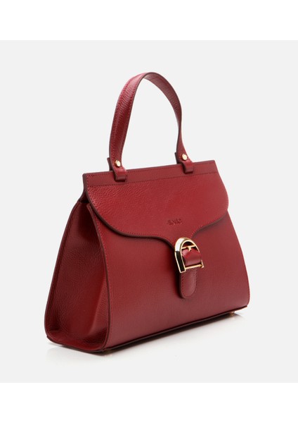 03CAH296570A780 HAKIKI Deri Bordo Kadın Çanta fırsatları