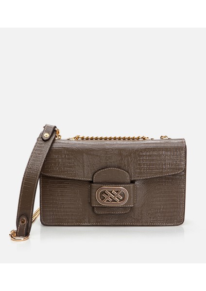 03CAH297080A450 HAKIKI Deri Vizon Kadın Çanta