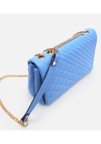 Kadın Mavi Mini (Çapraz) Çanta modelleri