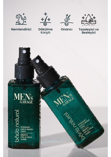 Men's Garage Biberiye Saç ve Sakal Toniği 150 ml modelleri