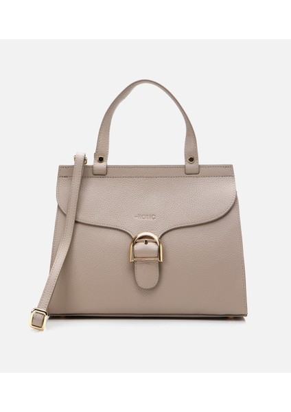 03CAH296570A450 HAKIKI Deri Vizon Kadın Çanta