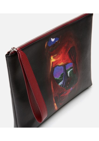 03CAH301350A780 BORDO Kadın Portföy Hotiç x Çagev modelleri