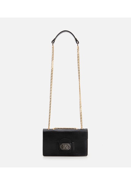 03CAH297080A100 HAKIKI Deri Siyah Kadın Çanta fiyatları