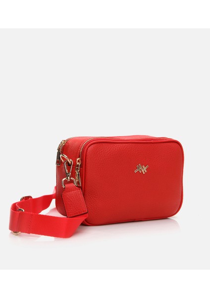 Kadın Deri Kırmızı Mini (Çapraz) Çanta fiyatları