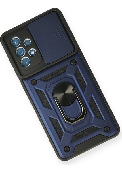 Samsung Galaxy A32 Kılıf Pars Lens Yüzüklü Silikon - Lacivert - ALVN9464-8271 modelleri