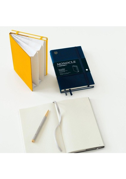 Leuchtturm1917 x Monocle Limited Edition Defter Akerdeon Wallet B6+, Sert Kapak, 192 Noktalı Sayfa, Light Grey 363369 fiyatları