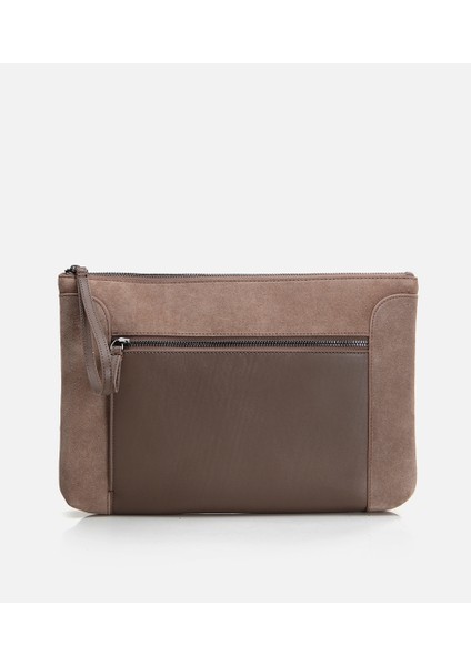 Hakiki Deri Vizon Erkek Çanta x Danilo Zanna