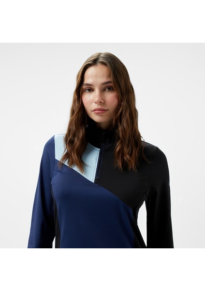 Dolly Iı Half Zip Uzun Kollu Kadın Lacivert ÜST.516 fırsatları