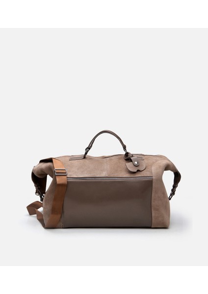 04CAH290750A450 HAKIKI Deri Vizon Erkek Çanta x Danilo Zanna