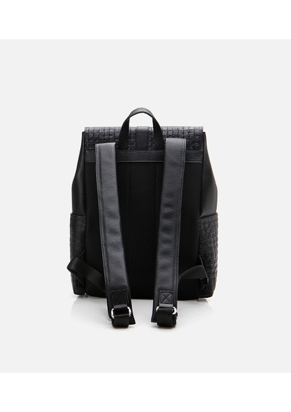 04CAH289020A100 Deri Siyah Erkek Sırt Çantası fırsatları
