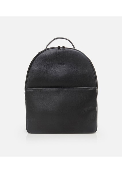 Erkek Deri Siyah Sırt Çantası