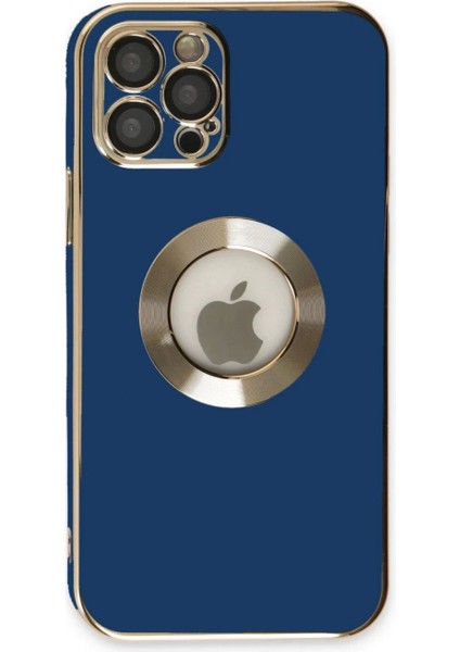 iPhone 12 Pro Kılıf Store Silikon - Mavi modelleri