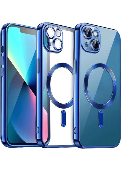 iPhone 15 Kılıf Kross Magneticsafe Kapak - Lacivert - ALVN3526-8105