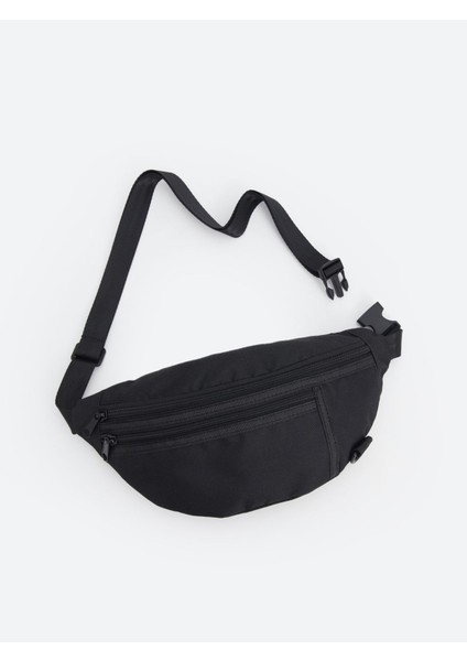Ayarlanabilir Erkek Bel Çantası Gri, Şık ve Kullanışlı Tasarım