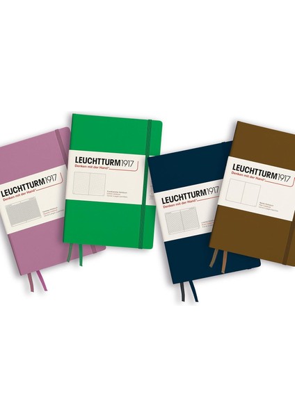 LEUCHTTURM1917 2025 Colors Orta Boy (A5), Yumuşak Kapak, 123 Sayfa, Çizgisiz Defter Spring Leaf 372208 fiyatları
