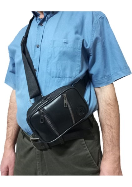 Hakiki Deri Siyah Omuz Çantası, Şık ve Zarif Tasarım fiyatları