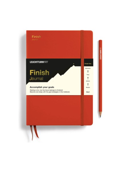 Leuchttrum 1917 Finish Journal Medium (A5) Limited Edition Fox Red 369097