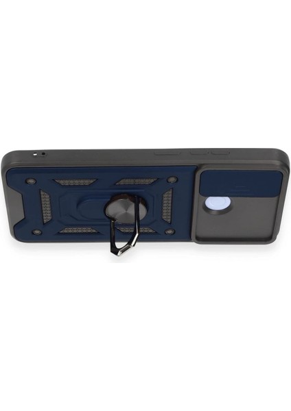 Xiaomi Redmi 12C Kılıf Pars Lens Yüzüklü Silikon - Lacivert - ALVN2137-7518 modelleri