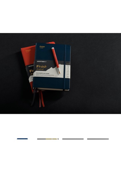 Leuchttrum 1917 Finish Journal Medium (A5) Limited Edition Navy 369093 modelleri