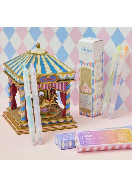 Juice Limited Edition Circus Series 0.5 mm Jel Kalem Steel Blue modelleri