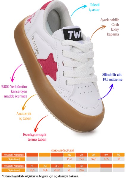 Rida Günlük Bağcıklı Kız Çocuk Spor Ayakkabı fiyatları